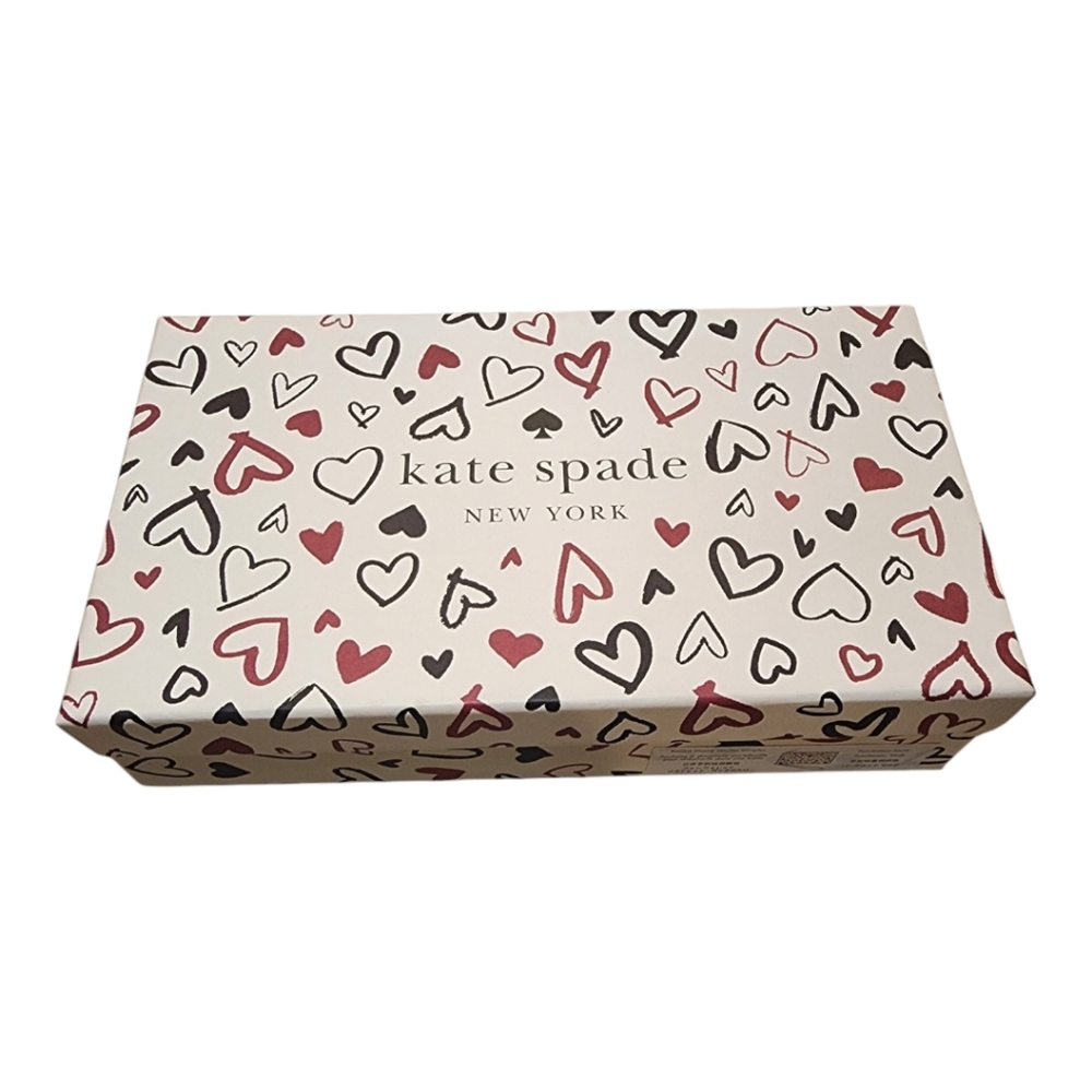 kate spade NWT Scribble Hearts Phone Wallet Wristlet Purse Holiday - Picture 5 of 16